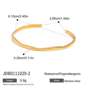 Stainless Steel Gold Bracelet JDB0304003 16 S3c579af5e37a4ad69fb7bc53c2dcfd69V