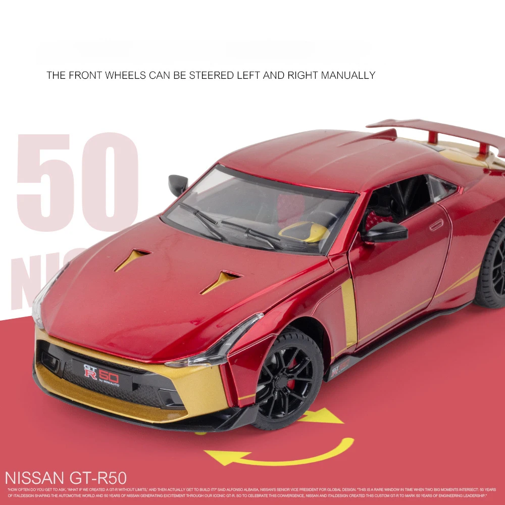 1:24 Nissan Skyline Ares GTR50 Diecast Model 3 1:24 Nissan Skyline Ares GTR50 Diecast Model - Image 3