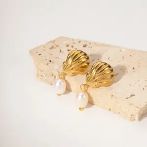 Elegant Stainless Steel Hoop Earrings 7 S3c7134810458436bb28e50a574d6aaa0N