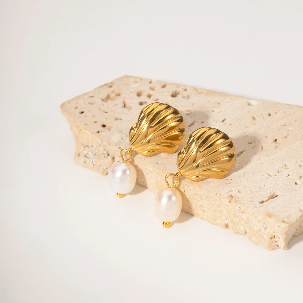 Elegant Stainless Steel Hoop Earrings 2 Elegant Stainless Steel Hoop Earrings - Image 2