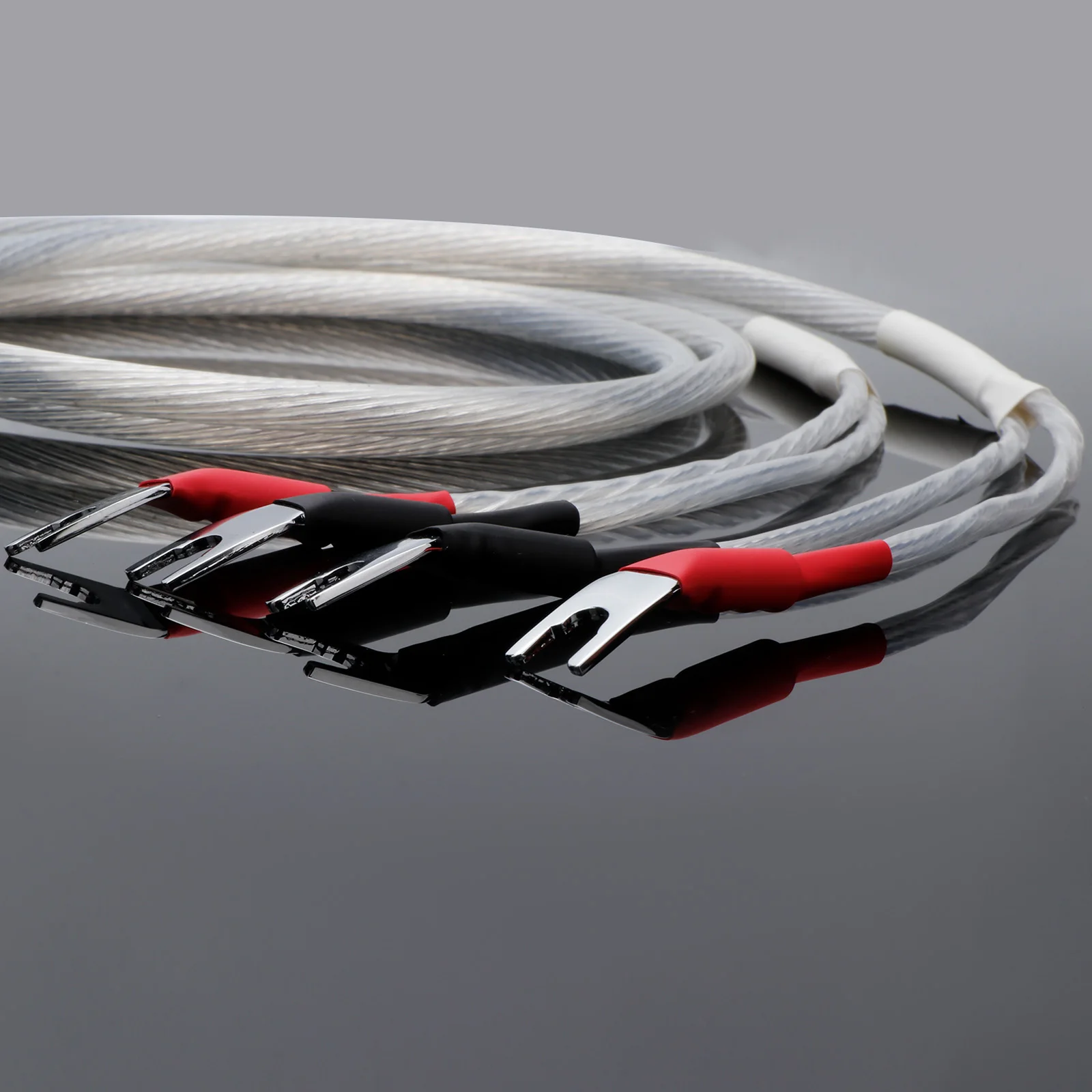 Premium OCC Silver-Plated Audio Cables Set 2 Premium OCC Silver-Plated Audio Cables Set - Image 2