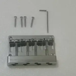 Chrome Vintage Bass Bridge for 4-String Guitars 10 S3c79f6a4f51848d596c016252b8db76fG