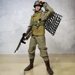 WWII US Soldier 1/6 Scale Action Figure 15 S3c87108ced98434eaeec5c691ceb2049I