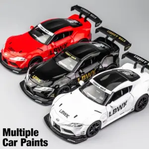White 1:22 Toyota Supra Racing Model 15 S3c8a63856bf44bca9be2470577d8982d1