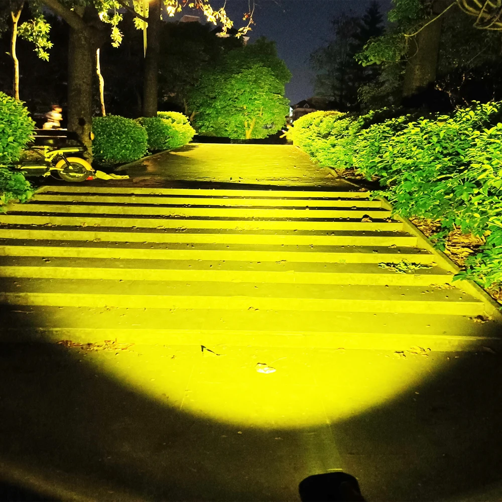 Yellow 40W LED Fog Lamp 12,000 Lumens for Vehicles 5 Yellow 40W LED Fog Lamp 12,000 Lumens for Vehicles - Image 5