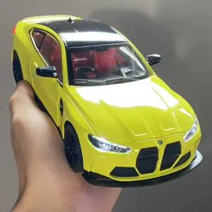 White BMW M4 1:24 Diecast Model Car 15 S3cad436015354a8ab2a7f5ed0ea74128D