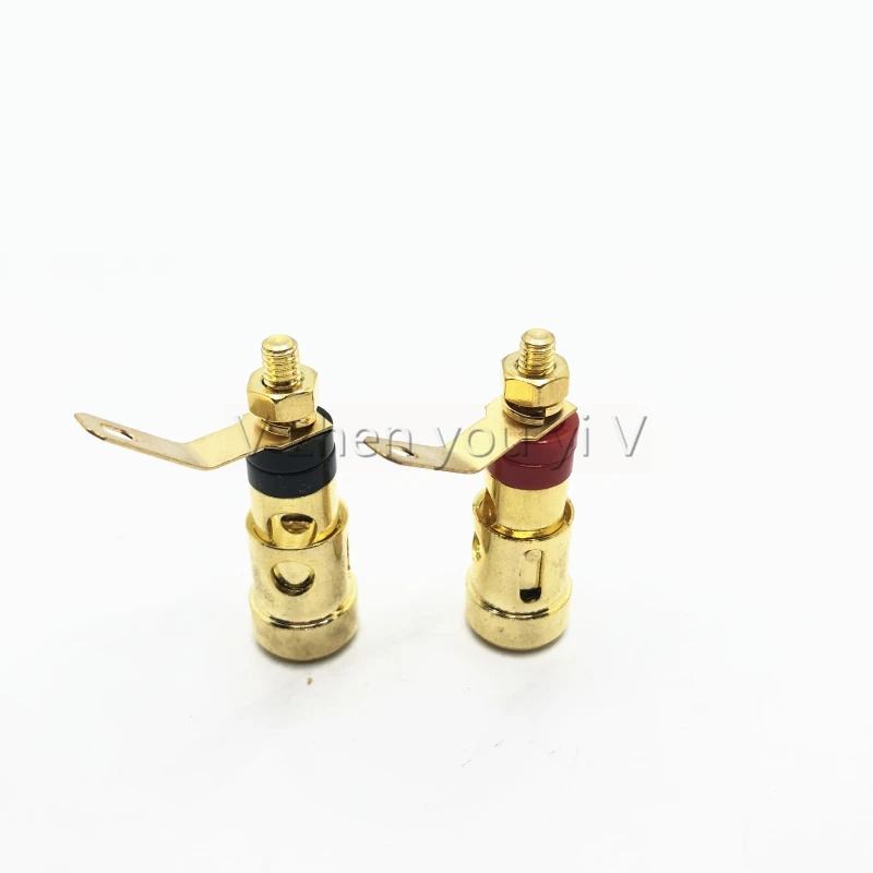 Gold-Plated Copper Speaker Terminals Set 2 Gold-Plated Copper Speaker Terminals Set - Image 2