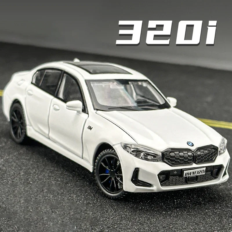 BMW 320i 2023 Diecast Alloy Model in Black 4 BMW 320i 2023 Diecast Alloy Model in Black - Image 4
