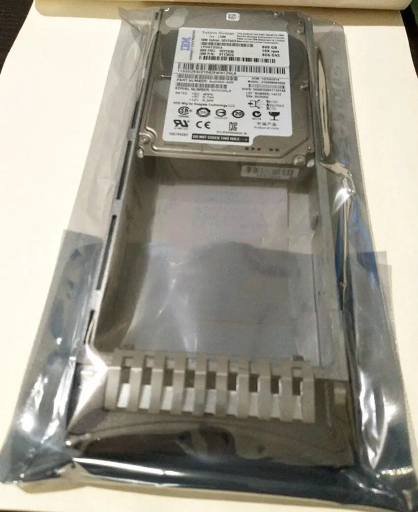 IBM 600GB SAS 2.5-inch Hard Drive for Servers 2 IBM 600GB SAS 2.5-inch Hard Drive for Servers - Image 2