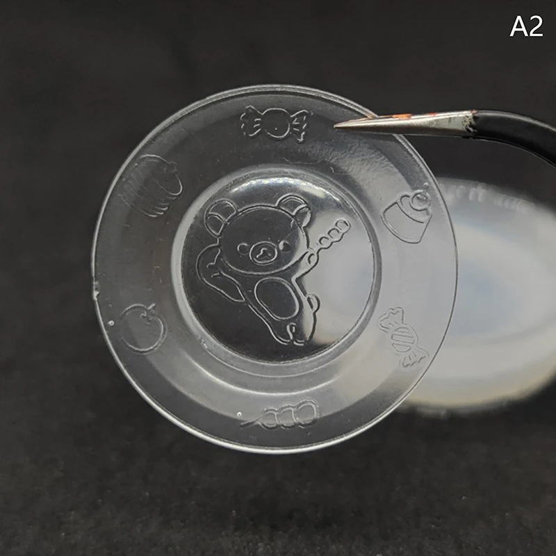 Miniature Dollhouse Dish Silicone Mold in Four Designs 8 Miniature Dollhouse Dish Silicone Mold in Four Designs - Image 8