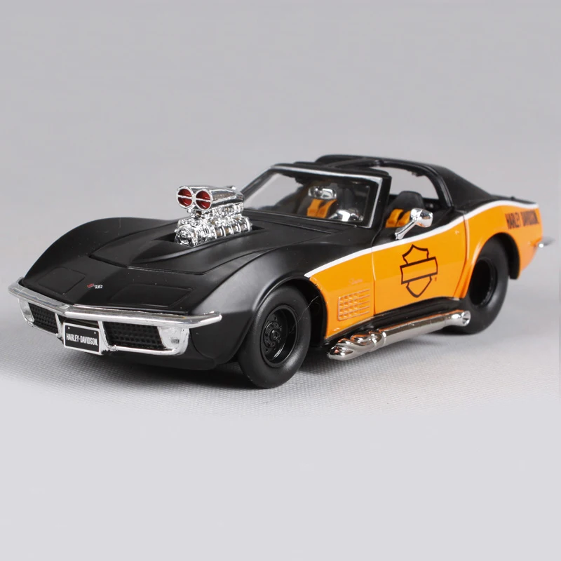 Chevrolet 1970 Corvette Harley Diecast Model 5 Chevrolet 1970 Corvette Harley Diecast Model - Image 5