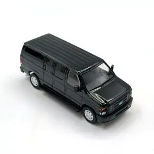 Black Ford E350 Van Diecast Model 1:64 Scale 7 S3d3fd428f49e43399eb238ba21b7ed32w