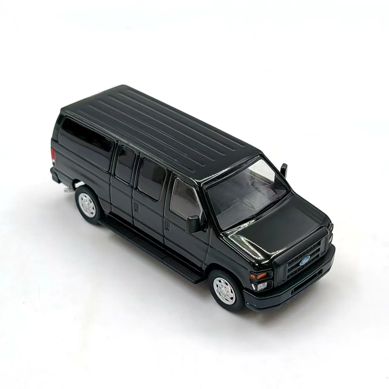 Black Ford E350 Van Diecast Model 1:64 Scale 3 Black Ford E350 Van Diecast Model 1:64 Scale - Image 3