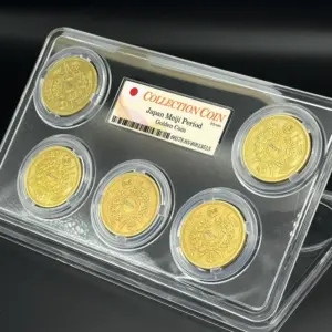 Japanese Commemorative Copper Coin Set 35mm 9 S3d40643f990741b4bf150db949755002w