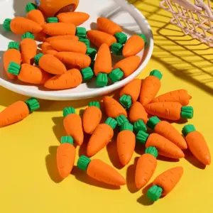 Colorful Carrot Erasers Set of 10 11 S3d534ce640a44a6fb3ca532463f28e5fH