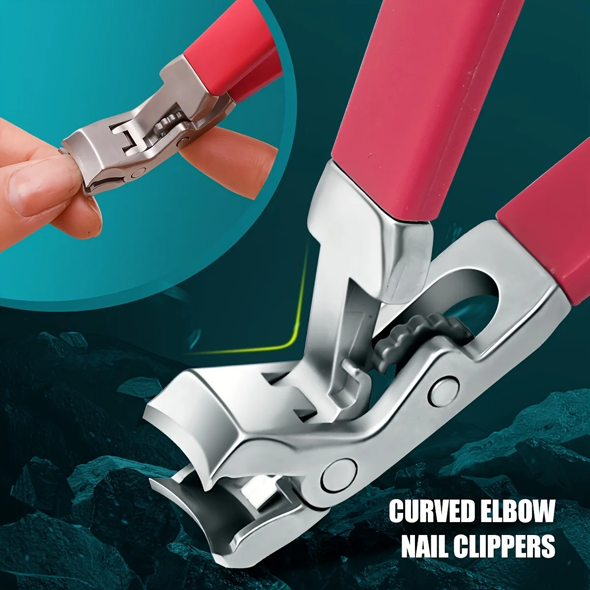 Heavy-Duty Professional Nail Clipper with Stainless Steel Blades 6 Heavy-Duty Professional Nail Clipper with Stainless Steel Blades - Image 6