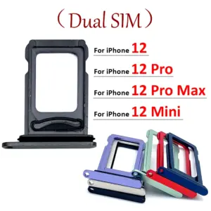 Dual SIM Card Tray for iPhone 12 Series