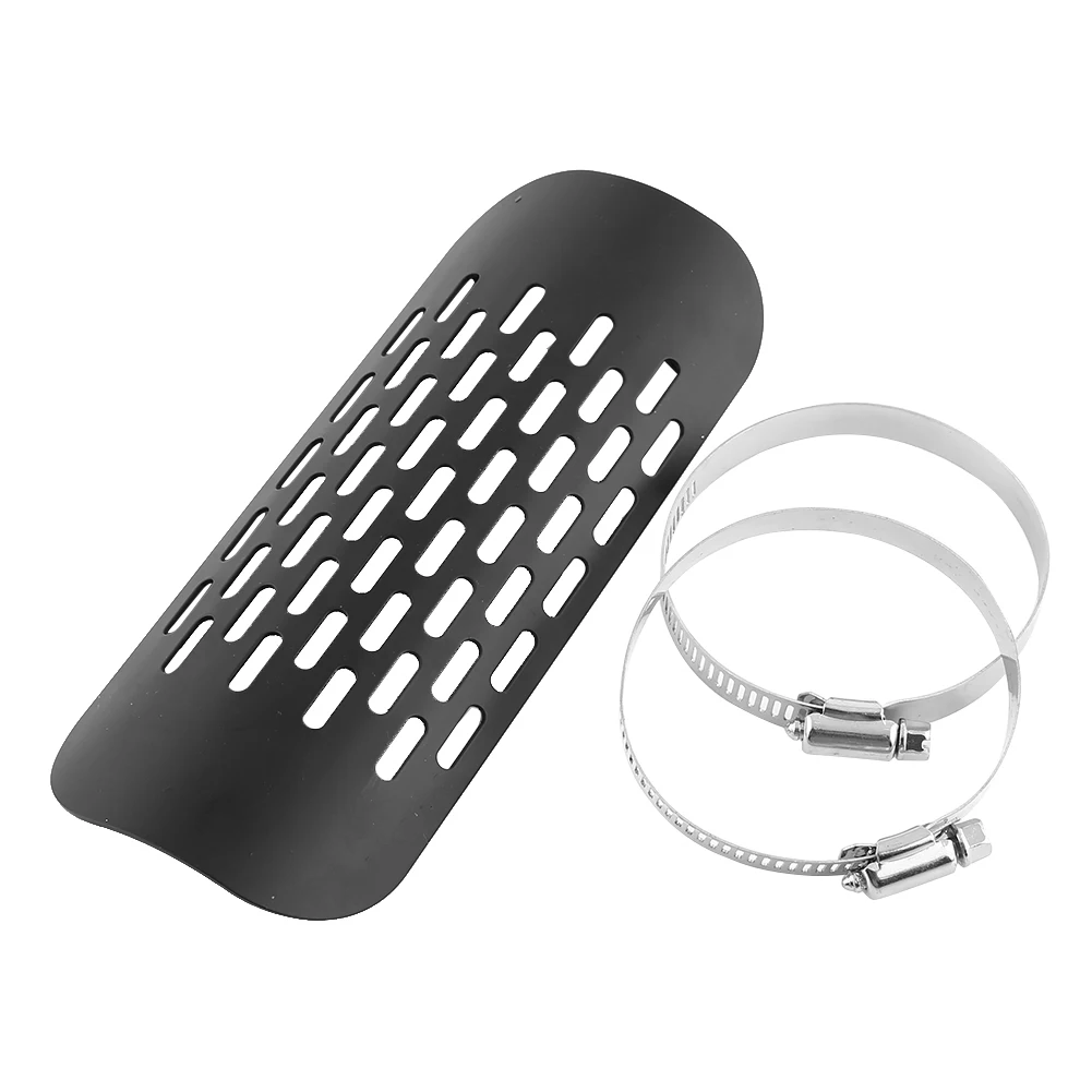 Stainless Steel Motorcycle Exhaust Heat Shield 8 Stainless Steel Motorcycle Exhaust Heat Shield - Image 8