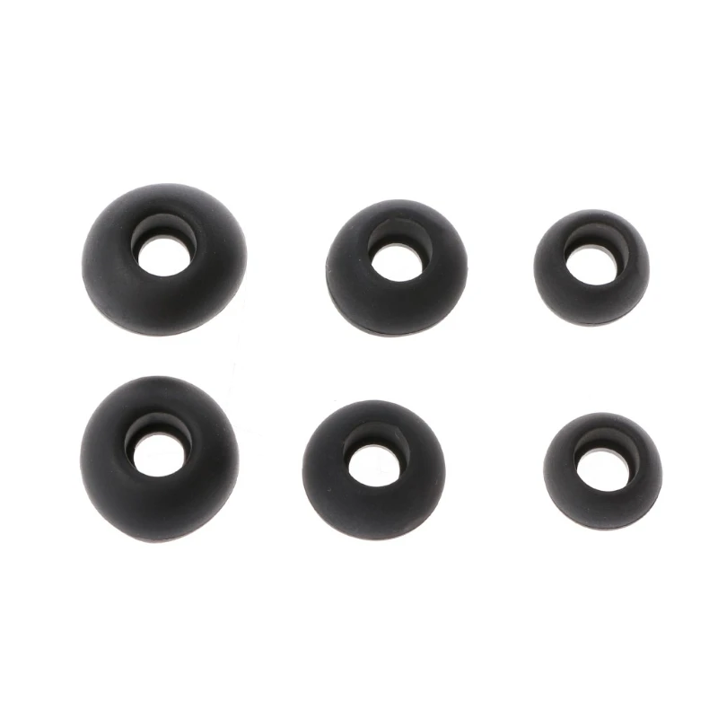 Silicone Ear Tips Set for Earphones and Headphones 3 Silicone Ear Tips Set for Earphones and Headphones - Image 3