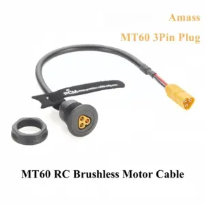 Amass MT60 Brushless Motor Connector Cable 0.3m/0.8m
