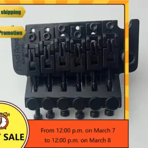 Black Floyd Rose Tremolo Bridge System 8 S3dd0805fe00446d69a13243d9a2e5ef5z