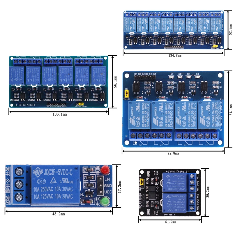 Multi-Channel 5V/12V/24V Relay Module for Automation 6 Multi-Channel 5V/12V/24V Relay Module for Automation - Image 6