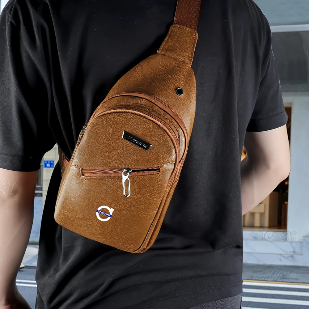 Vintage Brown Leather Shoulder Bag for Daily Use 3 Vintage Brown Leather Shoulder Bag for Daily Use - Image 3