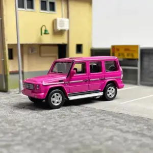 Kyosho 1/64 SUV Diecast Miniature Car in Pink 14 S3df4c20b32544f79a0b55fb38bd23004J