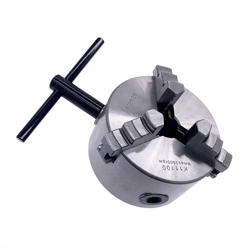 K11-100 3-Jaw Lathe Chuck, 100mm Diameter 2 K11-100 3-Jaw Lathe Chuck, 100mm Diameter - Image 2