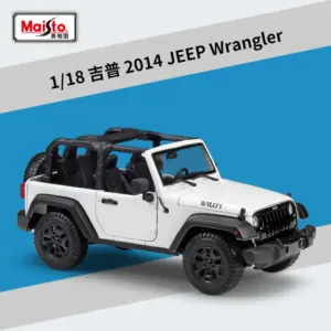 2014 Jeep Sahara Wrangler Rubicon Diecast Model 18 S3e2d5a89ad604f41a6c513d89183e259O