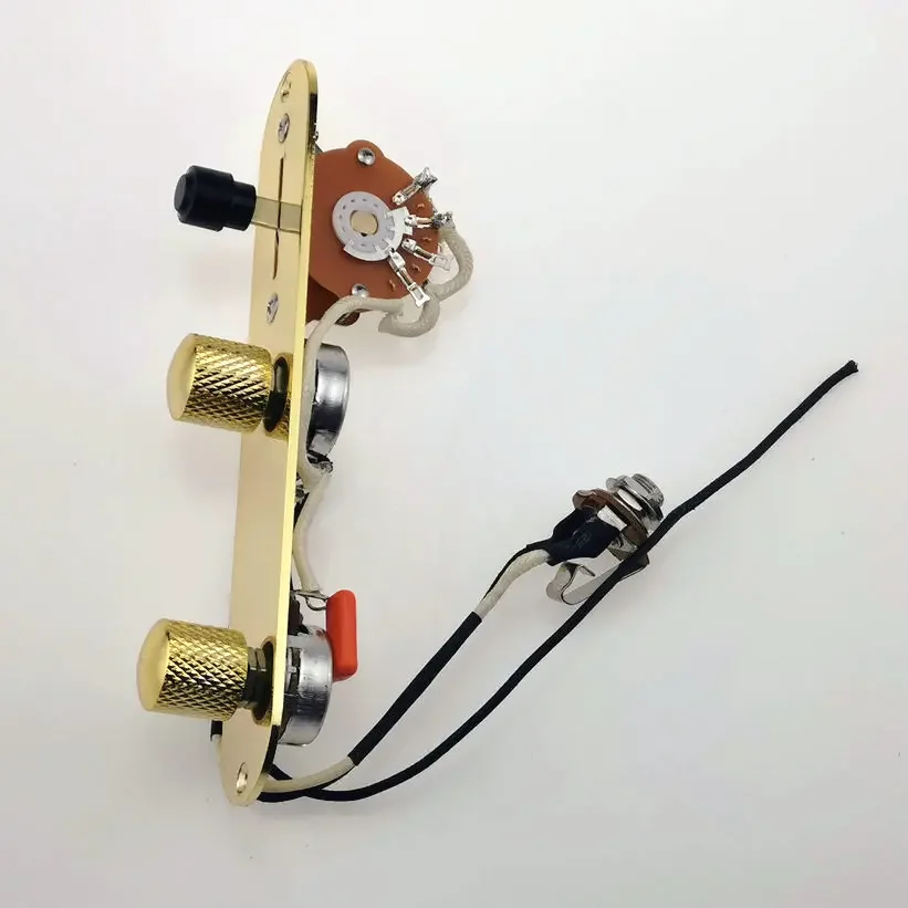 Gold Guitar Wiring Harness for TL Guitars 3 Gold Guitar Wiring Harness for TL Guitars - Image 3