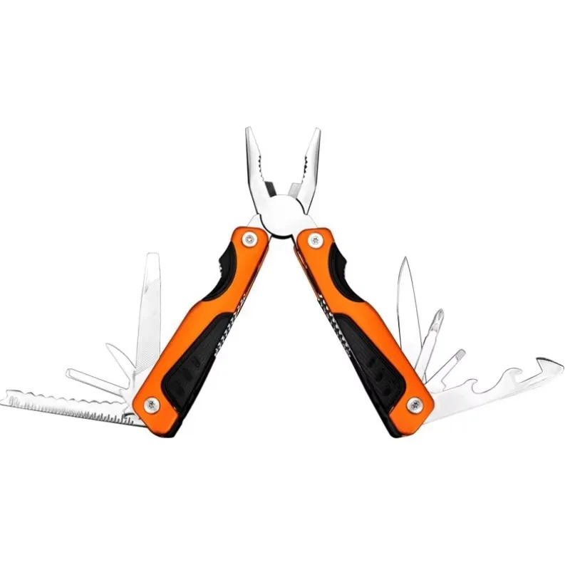 Vibrant Orange Multi-Tool with Foldable Functions 2 Vibrant Orange Multi-Tool with Foldable Functions - Image 2