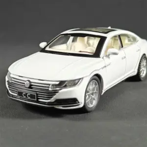 White 1:32 Scale Volkswagen CC Diecast Model 11 S3e88c551116b44c88e80bbd818755eabt