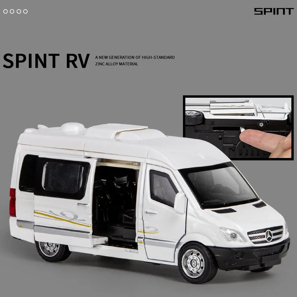 1:32 Scale Mercedes-Benz Sprinter MPV Diecast Model 3 1:32 Scale Mercedes-Benz Sprinter MPV Diecast Model - Image 3