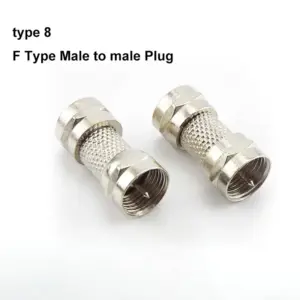 RF Coaxial Adapter Set for TV and CCTV 19 S3ea27141e26e461c925068383e1e35cfU