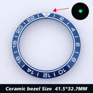 Ceramic Bezel Insert for 41.5mm Watch Cases 19 S3ea530e82e7a48f88b06c232304e9cf4q