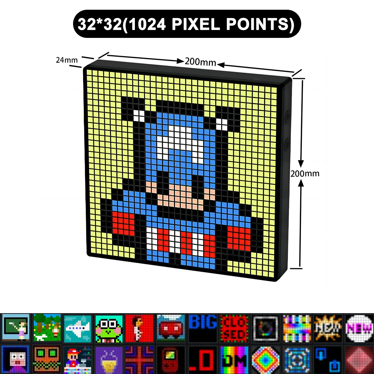 Vibrant 64x64 RGB LED Pixel Art Display 8 Vibrant 64x64 RGB LED Pixel Art Display - Image 8