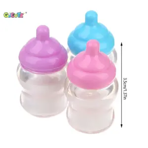 Miniature Doll Baby Bottles Set in Pastel Colors 11 S3ebb3ec5120a4afdbd75f02a2a83ead3M