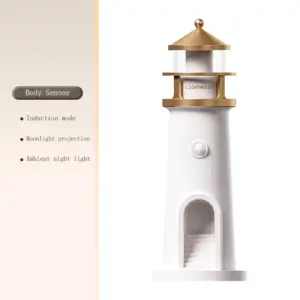Lighthouse Moon Projection Nightlight with Bluetooth 15 S3ec94b4fd1d0480a8faaa6750530ae352 4
