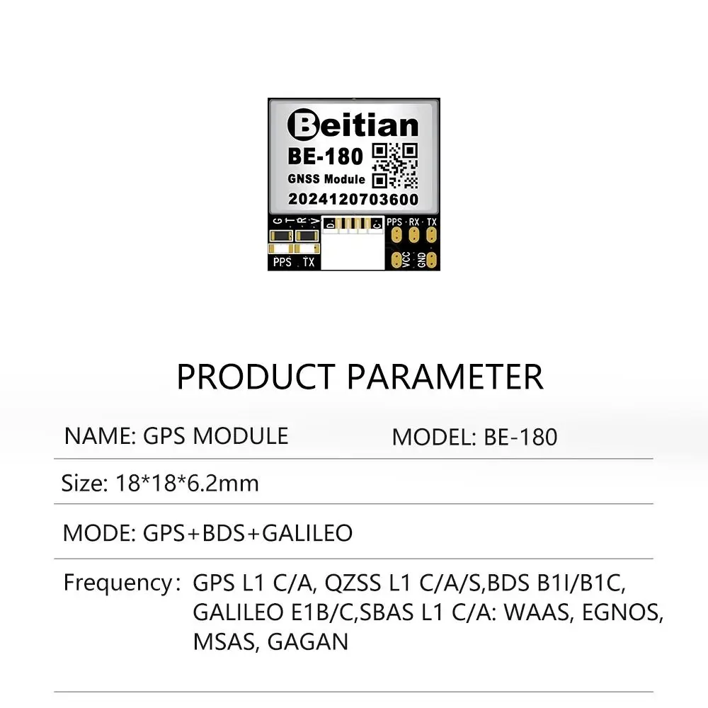 Beitian GPS Module BE-180/220/280/880 3 Beitian GPS Module BE-180/220/280/880 - Image 3