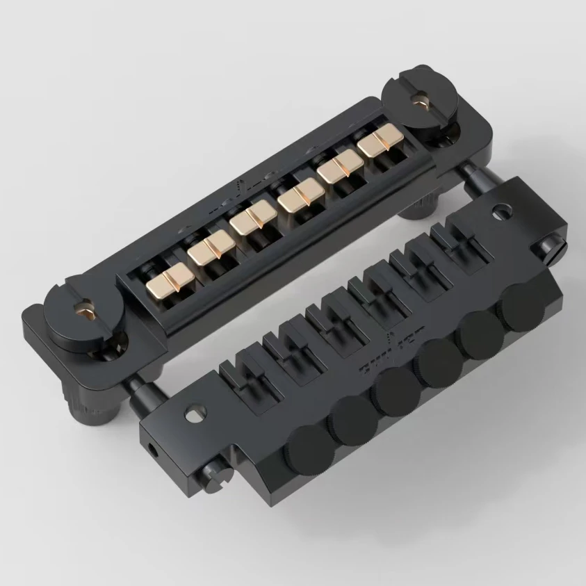 GM004 Wraparound Guitar Bridge & TP2 Tailpiece Set 8 GM004 Wraparound Guitar Bridge & TP2 Tailpiece Set - Image 8