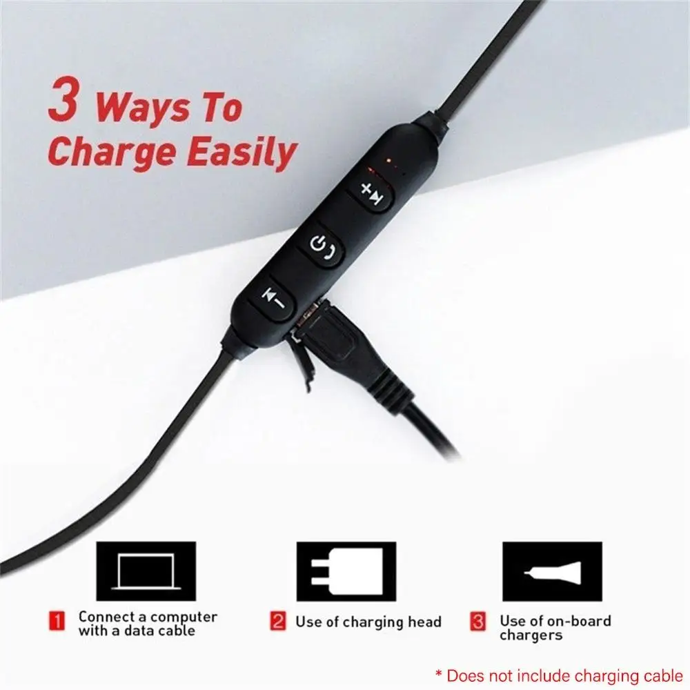 Sporty Bluetooth Wireless Earbuds with Magnetism 2 Sporty Bluetooth Wireless Earbuds with Magnetism - Image 2