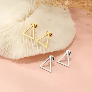 Geometric Gold Stainless Steel Earrings for Women 14 S3f2e63886978481495614085f007313fX