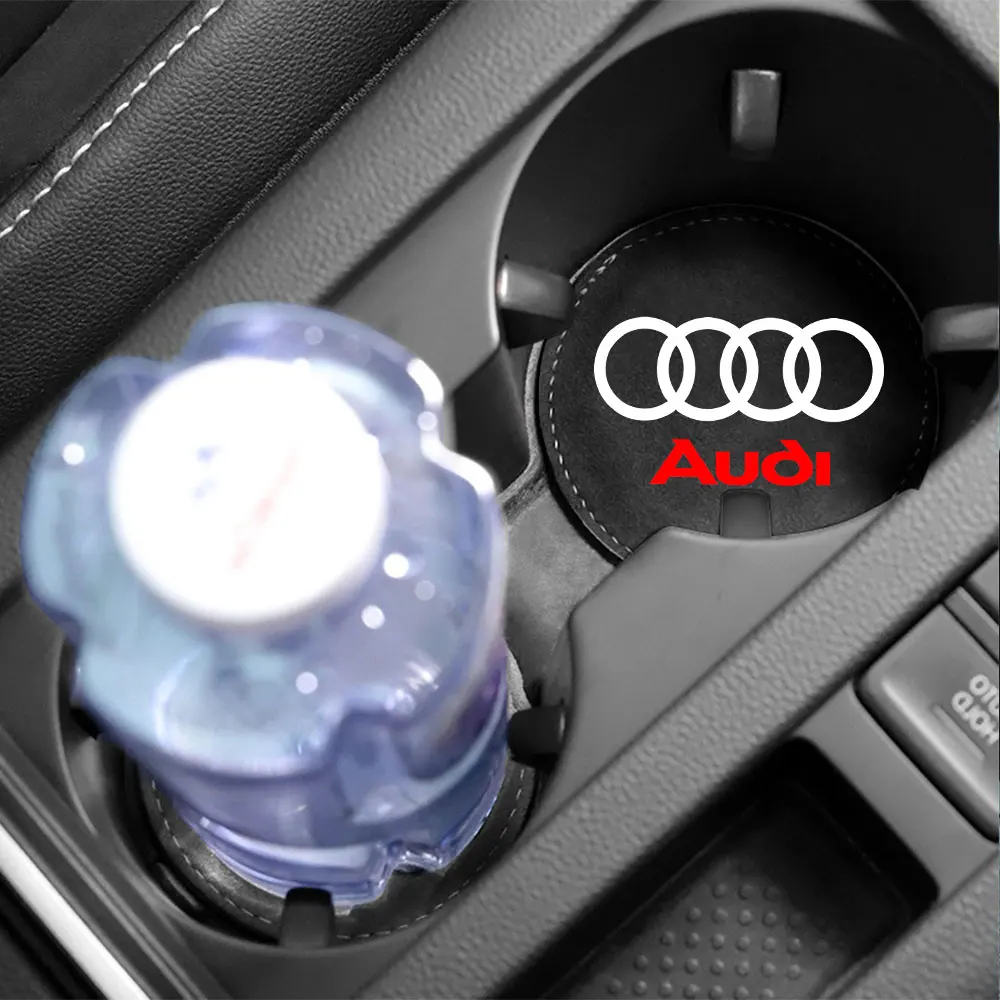 Premium Leather Car Coasters for Vehicles 5 Premium Leather Car Coasters for Vehicles - Image 5