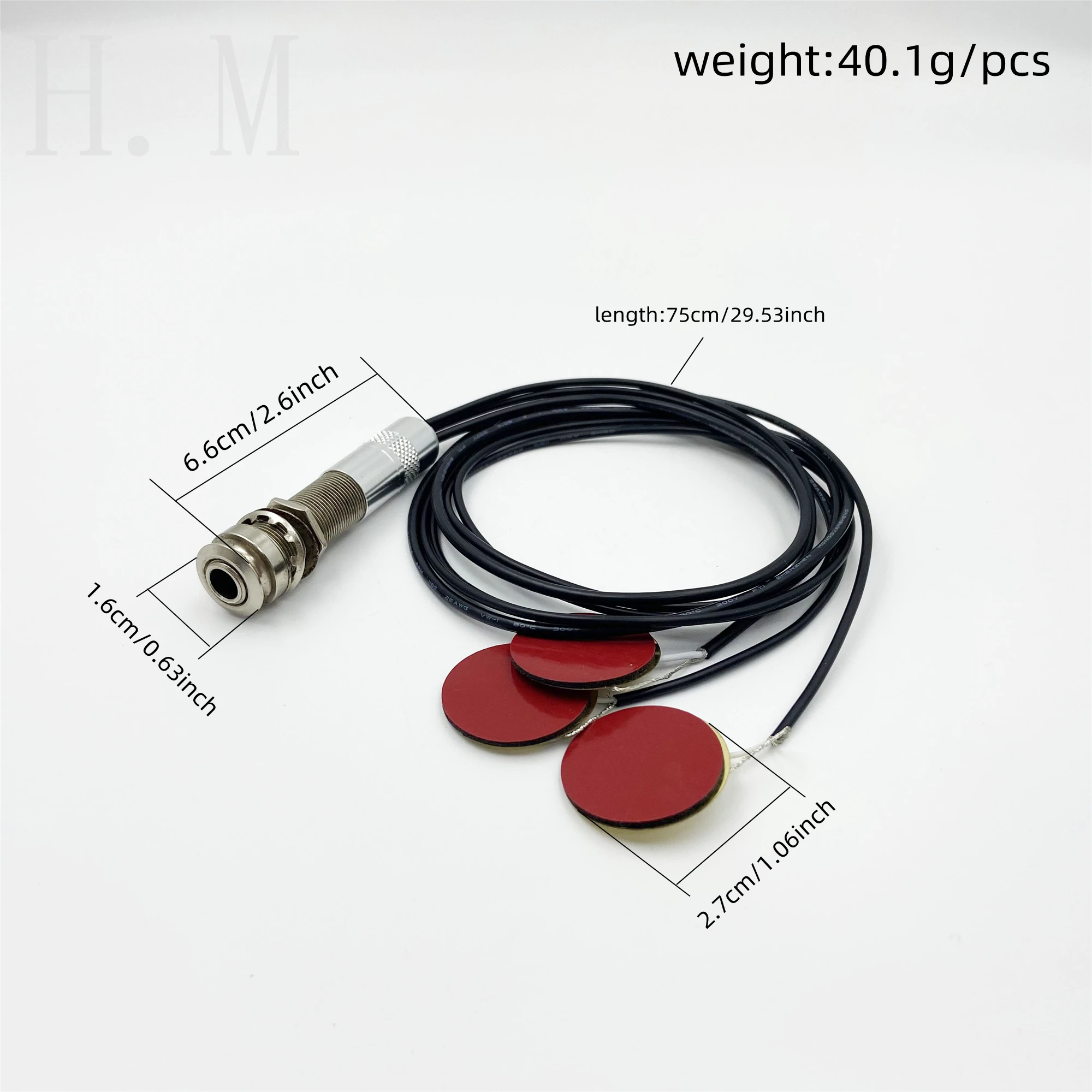 Surface Mount Pickup for Guitars and Violins 3 Surface Mount Pickup for Guitars and Violins - Image 3