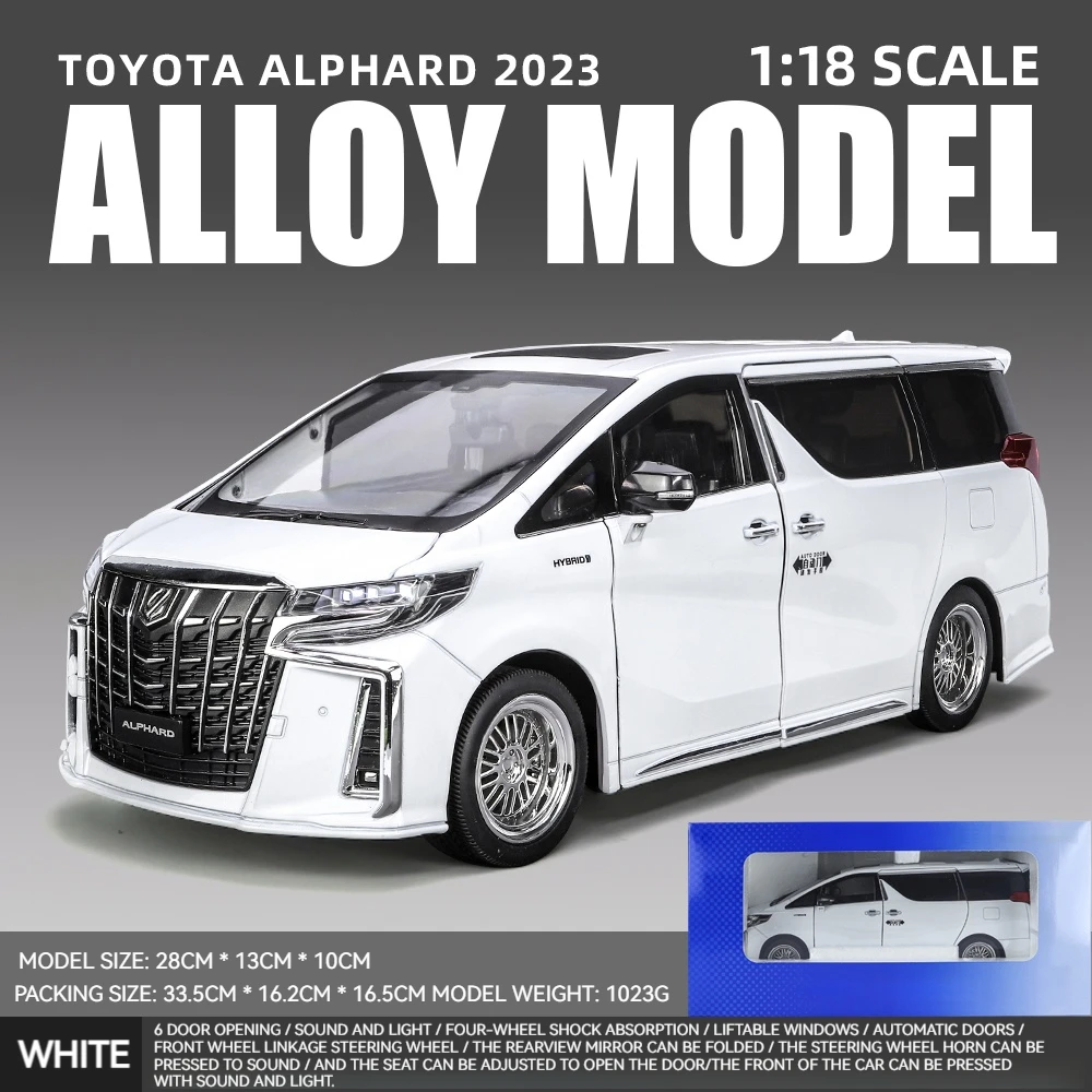 1/18 Toyota Alphard MPV Diecast Model 9 1/18 Toyota Alphard MPV Diecast Model - Image 9