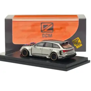 Black 1:64 RS6 Wagon Diecast Model 12 S3f81b66e52124be493ce01fcf275c39ea