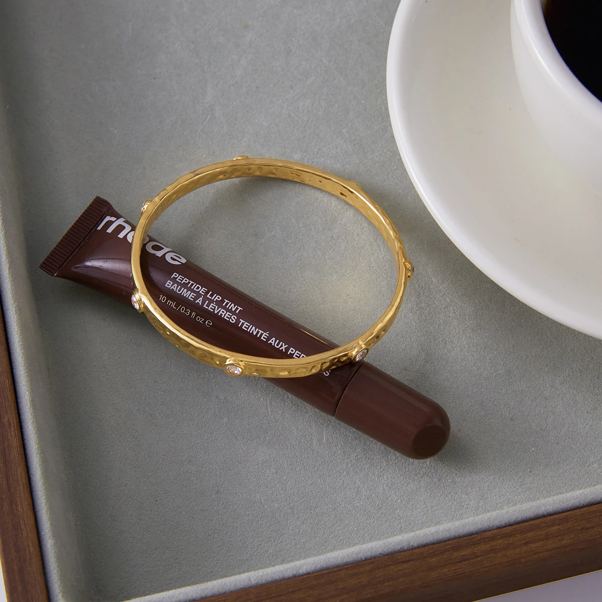 Stainless Steel Gold Zircon Bracelet for Women 4 Stainless Steel Gold Zircon Bracelet for Women - Image 4