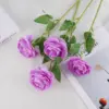 48cm Artificial Pink Roses for Decor