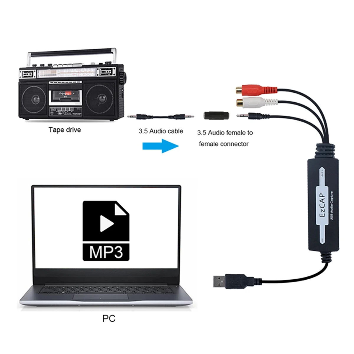 USB Audio Capture Device for Windows 5 USB Audio Capture Device for Windows - Image 5